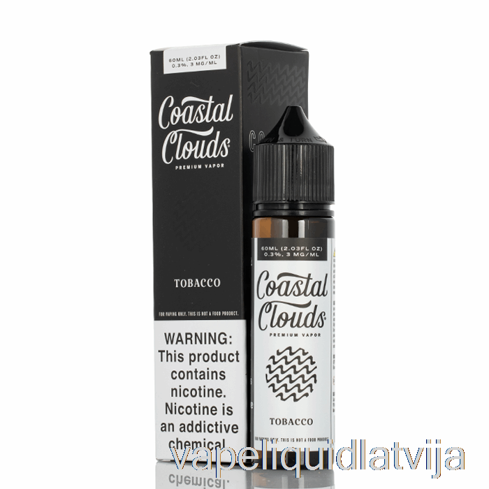 Tabaka - Piekrastes Mākoņi Co. - 60 Ml 0mg Vape šķidruma